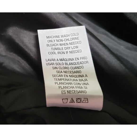 Simply Styled By Sears Black Fully Lined Essential Suiting Pencil Skirt Size 16 - Picture 6 of 10